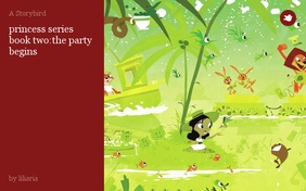 princess series book two:the party begins