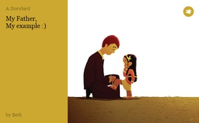 My Father,
My example :)