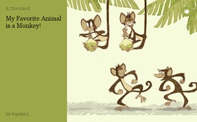My Favorite Animal is a Monkey!