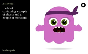 the book containing a couple of ghosts and a couple of monsters.