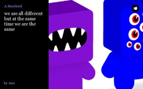 we are all different but at the same time we are the same