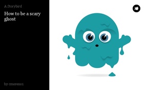 How to be a scary ghost