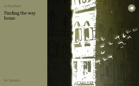 Finding the way home.