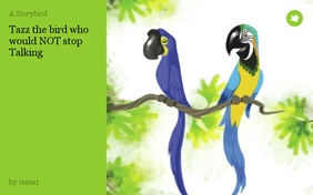 Tazz the bird who would NOT stop 
 Talking