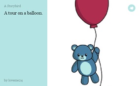 A tour on a balloon.