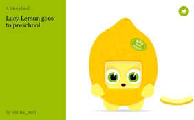 Lucy Lemon goes to preschool