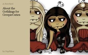About the Gothlings for CreepieCuties