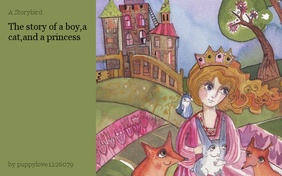 The story of a boy,a cat,and a princess