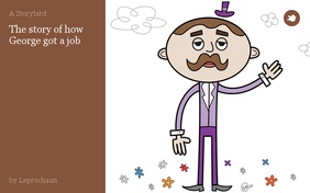 The story of how George got a job