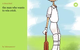 the man who wants to win cricit.