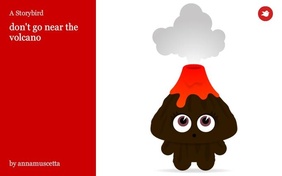 don't go near the volcano