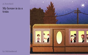 My house is in a train