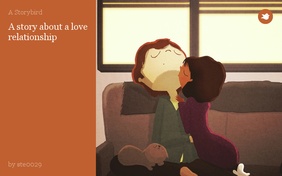 A story about a love relationship