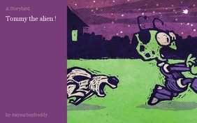 Tommy the alien !