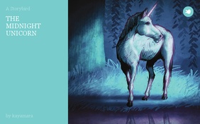 THE
 MIDNIGHT
 UNICORN