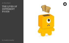 THE LIVES OF DIFFERENT FOODS