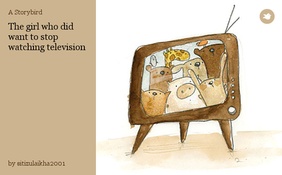 The girl who did want to stop watching television