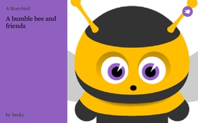 A bumble bee and friends