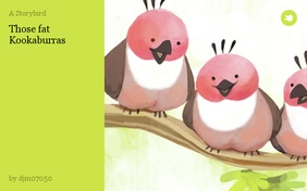 Those fat Kookaburras