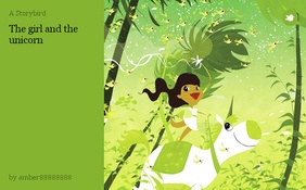 The girl and the unicorn