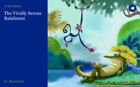 The Vividly Serene Rainforest