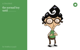 the normal boy until ...........
