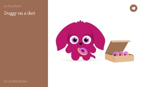 Doggy on a diet