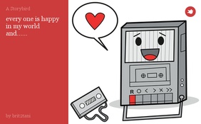 every one is happy in my world and......