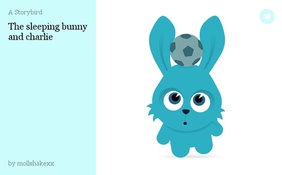The sleeping bunny and charlie