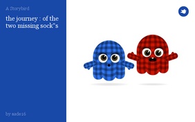 the journey : of the two missing sock"s