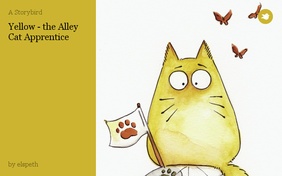 Yellow - the Alley Cat Apprentice