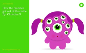How the monster got out of the castle By: Christina S.