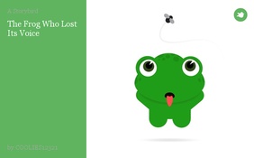 The Frog Who Lost Its Voice