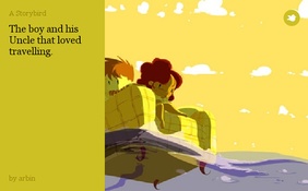 The boy and his Uncle that loved travelling.
