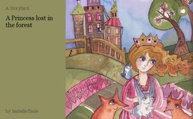 A Princess lost in the forest