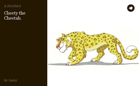 Cheety the Cheetah.