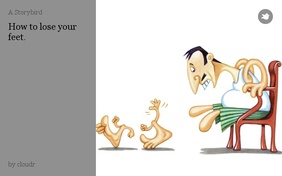 How to lose your feet.