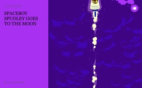 SPACEBOY SPUDLEY GOES TO THE MOON