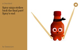 Spicy ninja strikes back the final part! Spicy's end