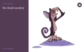 the dumb monkey