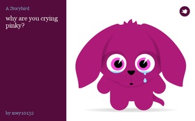 why are you crying
pinky?