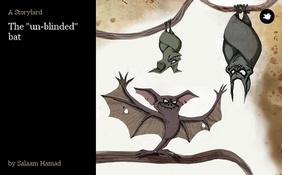 The "un-blinded" bat
