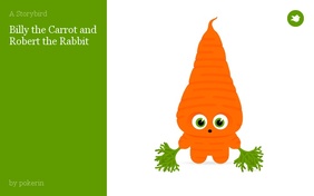 Billy the Carrot and Robert the Rabbit