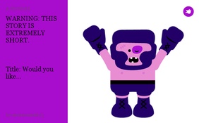 WARNING: THIS STORY IS EXTREMELY SHORT.



Title: Would you like...