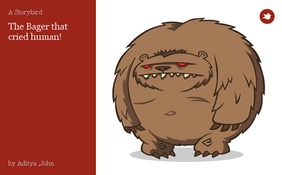 The Bager that cried human!