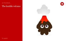 The horible volcano