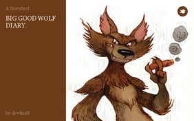 BIG GOOD WOLF
 DIARY.