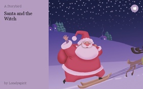 Santa and the Witch