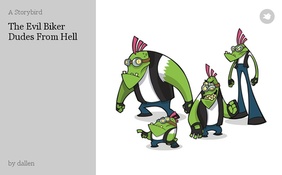 The Evil Biker Dudes From Hell