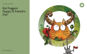 Kat Doggers:
Happy St Patrick's Day!